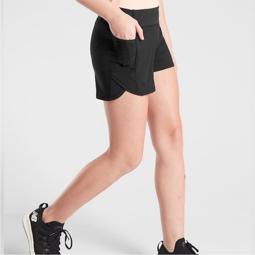 Athleta Girl Recordbreaker 3 “ Black Shorts